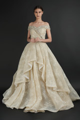 Ivory Layered Gown63 video